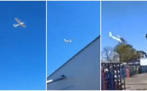 Un avión se estrelló contra una empresa de gas en Rosario y el piloto sería exempleado