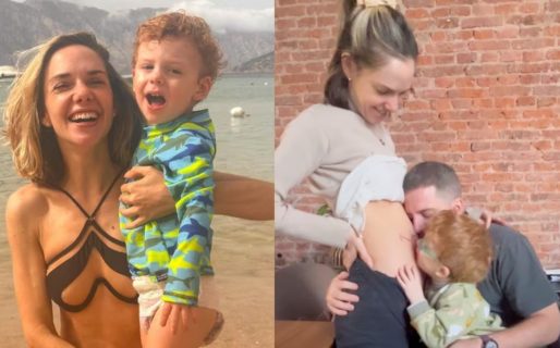 Julieta Nair Calvo anunció que está embarazada y mostró la reacción de su hijo cuando se lo dijo