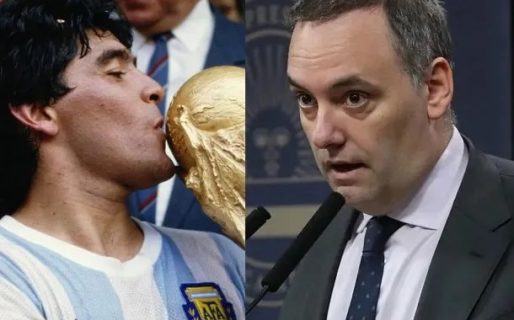 El ninguneo de Manuel Adorni a Diego Maradona en el «Día Internacional del Zurdo»