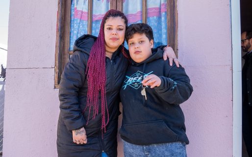 Entregaron una ampliación de vivienda a una familia del Máximo Abásolo