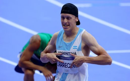 Elián Larregina no pudo pasar las semifinales de los 400 metros y se despidió de los Juegos Olímpicos