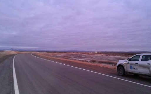 Piden precaución para circular rutas ante calzada húmeda