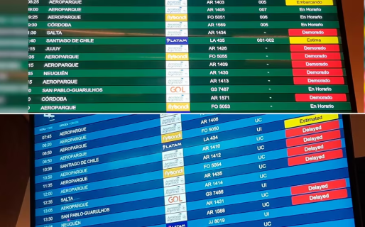 La intransigencia gremial complica los vuelos de Aerolíneas Argentinas