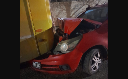 Accidente de tránsito en General Mosconi: sin lesionados de milagro