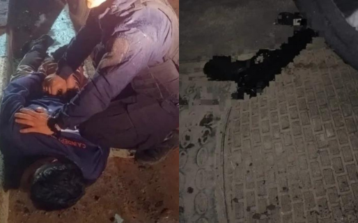Se escapó de un control vehicular y quedó detenido por portación de arma