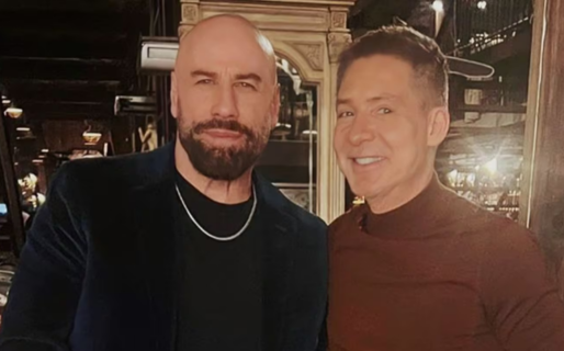 Adrián Suar se encontró con John Travolta y le hizo un particular pedido: “Me dio consejos”
