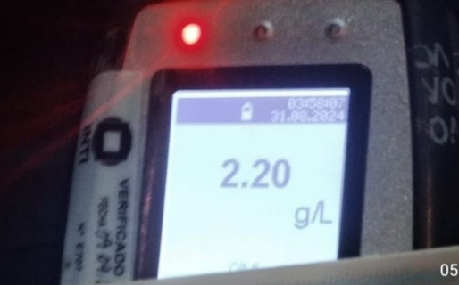 Operativo de alcoholemia en el centro: seis conductores dieron positivo