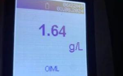 Cinco conductores dieron positivo en alcoholemia en controles de tránsito