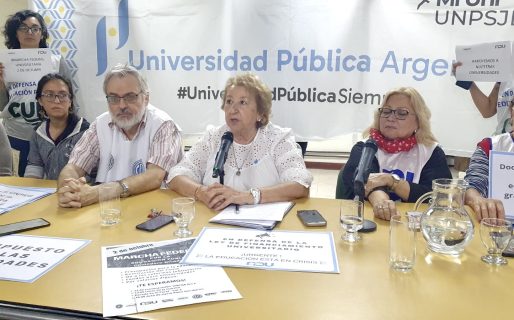 Habrá marcha el miércoles 2 de octubre “en defensa de la Ley de Financiamiento Universitario”