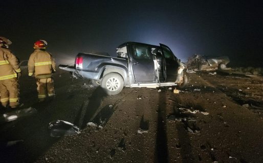 Mueren tres personas tras un choque cerca de Pico Truncado