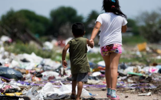 Aumentó la pobreza infantil y alcanzó al 66,1% de los menores de 14 años