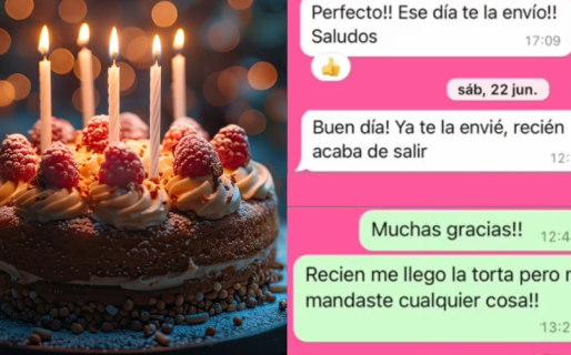 Pidió una torta de cumpleaños para su hijo, pero cuando vio el resultado se quedó en shock
