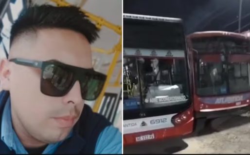 Un colectivero escuchó a un “bebé fantasma” mientras grababa la terminal de noche: “¡Qué turbio!”