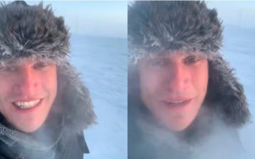 Intentó servir una gaseosa en la Antártida y el resultado sorprendió a todos