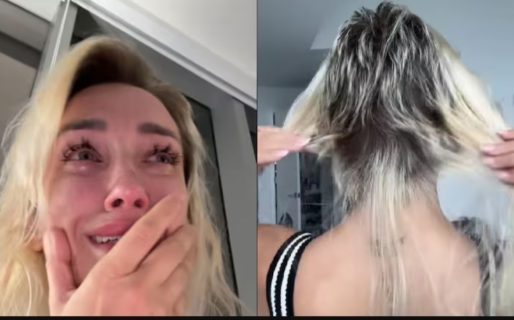 Quería ser rubia platinada, fue con un colorista especializado, pero el resultado no fue el que esperaba