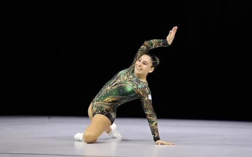 Valentina Ramos Mercegué quedó entre las 30 mejores gimnastas del mundo