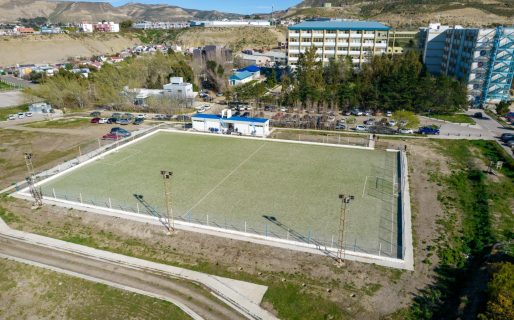 Inauguraron los vestuarios del predio deportivo de la Ciudad Universitaria de Km. 4