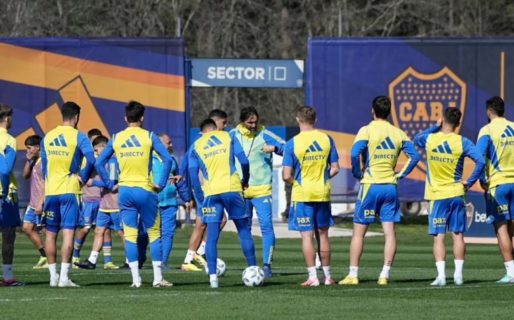 La última prueba de Diego Martínez antes del Superclásico contra River: define el esquema y el 11 de Boca