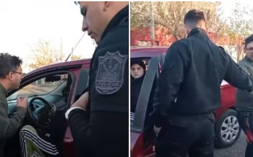Su hija le robó el auto y chocó con un colectivo: lo retaron a él por enojarse