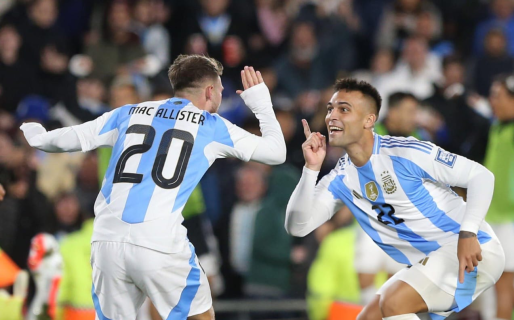 Argentina bailó a Chile y es más puntero que nunca