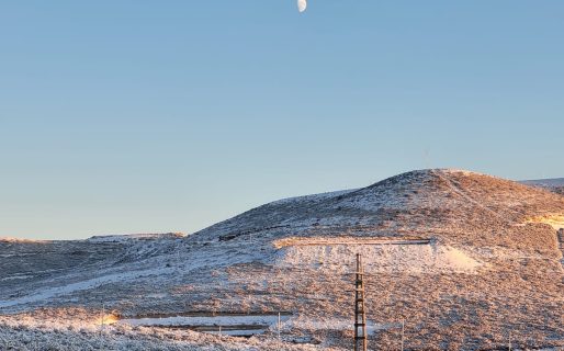 Primavera bajo cero: La sensación fue de -4,5° este lunes