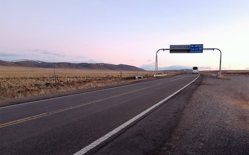 Piden precaución para circular rutas ante calzada y banquinas húmedas