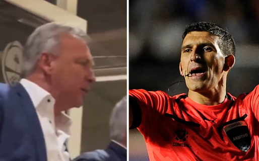 Andrés Fassi dijo el árbitro Andrés Merlos le pegó una trompada y que lo denunciará ante la justicia