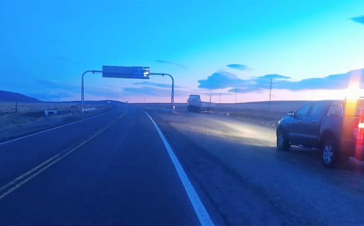 Piden precaución para circular rutas ante calzada y banquinas húmedas