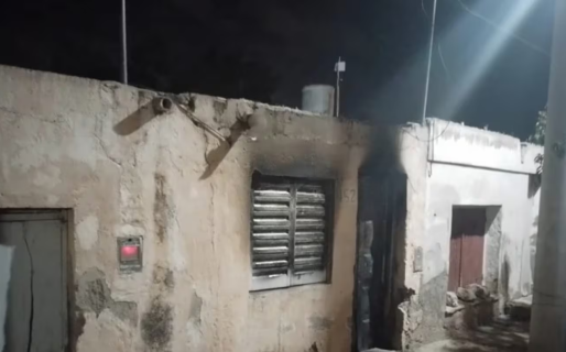 Explotó la batería del celular, se desató un incendio y una nena de 7 años y su madre están graves