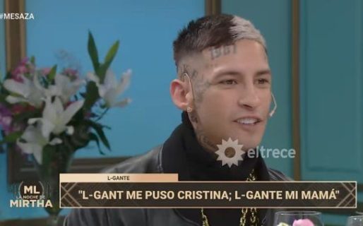 La picante indirecta de L-Gante que dejó mudo a Horacio Cabak en la mesa de Mirtha Legrand