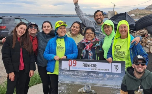 Se concretó una nueva jornada de limpieza de playas