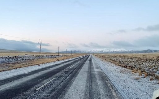Piden precaución para circular ante calzada húmeda en sectores y banquinas inestables