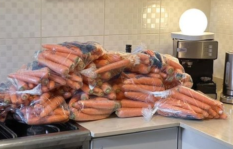 Intentó comprar zanahorias online y por un error de tipeo se convirtió en “el nuevo Martín Pepa”