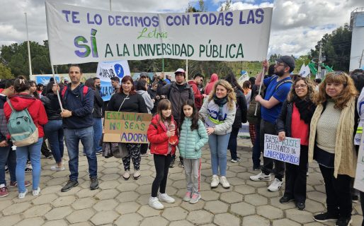 Gran convocatoria en la Universidad local para la 2° Marcha Federal