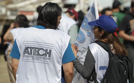 ATECh repudió los sumarios a docentes y advirtió: “Quieren meter miedo”
