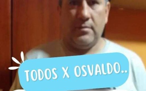 Osvaldo sufrió quemaduras graves en un accidente y necesita ayuda para comprar una crema