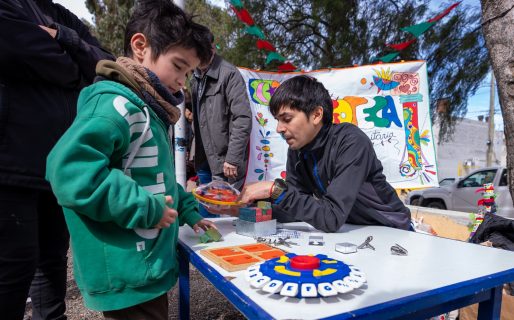 Los CPBs de la ciudad acompañaron el festejo de los 40 años de la creación del espacio comunitario Evita
