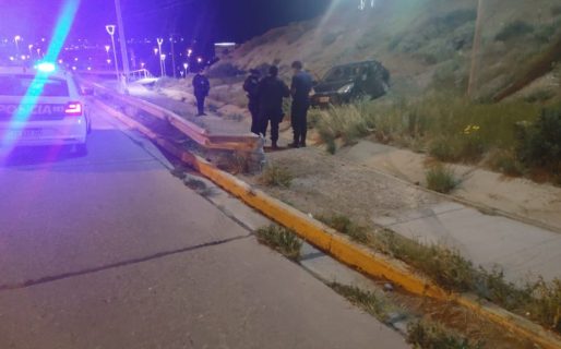 Despistó un vehículo y una persona resultó herida en km. 4