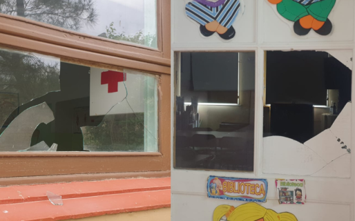 Vandalismo en la Escuela N°133: «Es un atentado contra la comunidad»