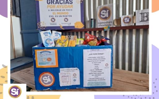 Fundación Sí realizará este sábado una colecta de leche y galletitas