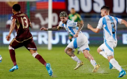 Argentina igualó 1-1 ante Venezuela por las Eliminatorias