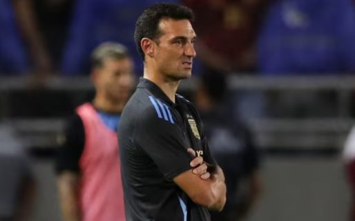Lionel Scaloni fue lapidario al hablar del estado del campo de juego en Venezuela: “No estaba en condiciones”