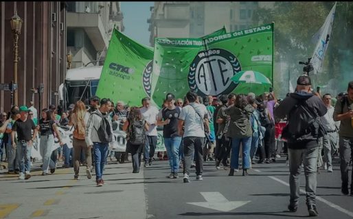 Estatales, trabajadores de la AFIP y metrodelegados encabezan este martes una jornada de protestas