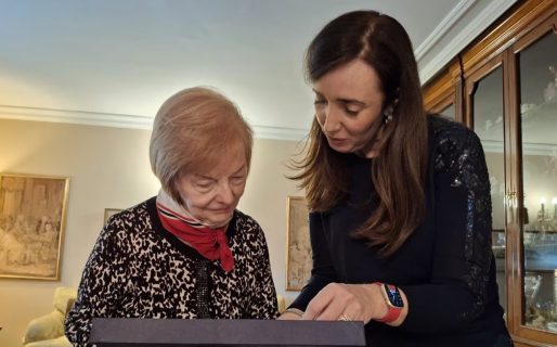 En el Día de la Lealtad, Victoria Villarruel compartió una foto con Isabel Martínez de Perón