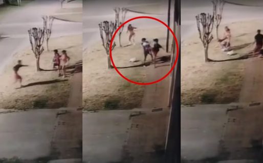 Un nene de 11 años intentó defender a su mamá de un robo y los ladrones lo atacaron a patadas
