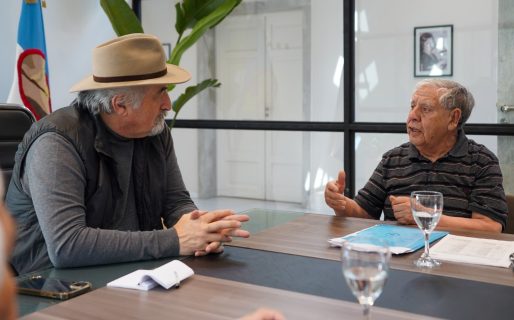 El intendente se reunió con representante del Centro Catamarqueño