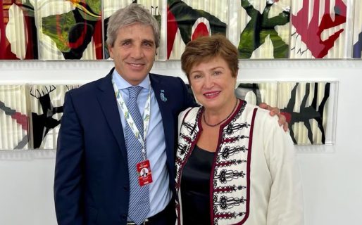 La jefa del FMI aseguró que tuvo una buena reunión con Luis Caputo: “Estamos alineados con las prioridades”