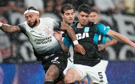 Corinthians denunció gestos racistas tras el partido ante Racing por la Copa Sudamericana