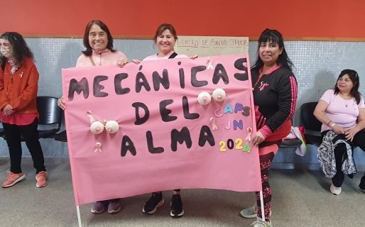 “Mecánicas del Alma” participaron de una jornada de concientización por el cáncer de mamas