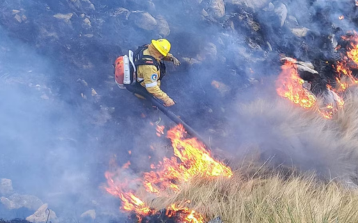 Reportaron un nuevo incendio en Córdoba y ya son tres los focos activos
